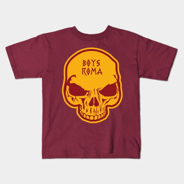 Boys roma Kids T-Shirt by lounesartdessin